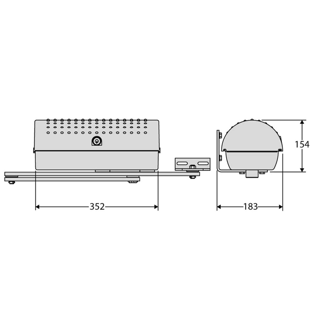 BFT IGEA Double Swing Gate Kit